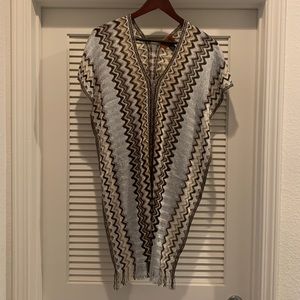 Authentic Missoni beach cover up